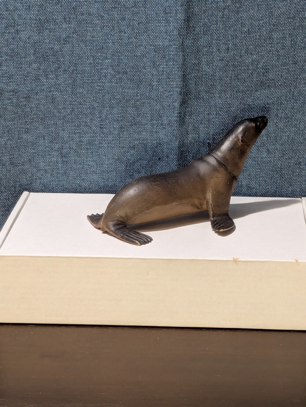 Vintage S.H. Sea Lion Figure | Realistic Ocean Animal Toy | Articulated Neck - Picture 12 of 16